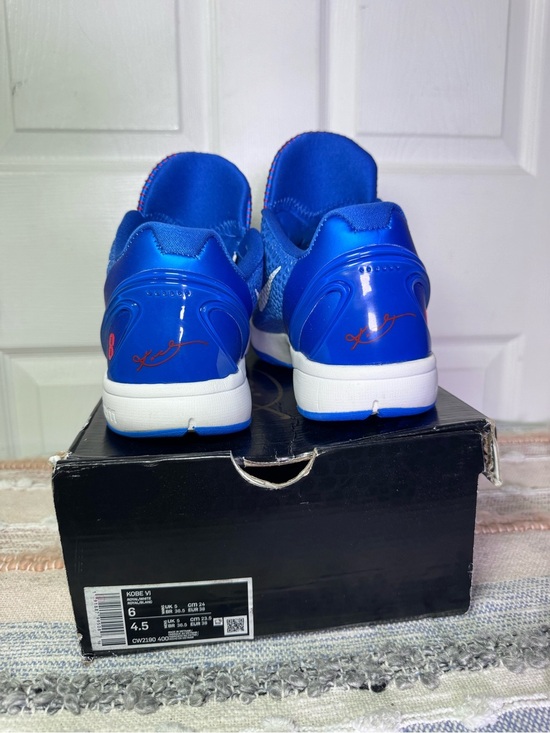 Nike Kobe VI Royal Blue Basketball Shoes. main image 4